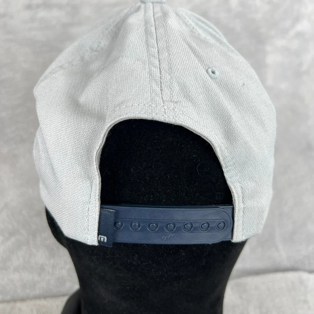 TravisMathew Eagle Springs Golf Snapback Hat Gray California Country Club Cap